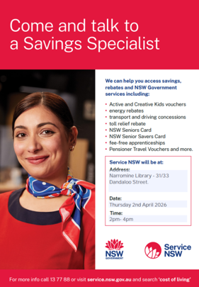 Service NSW Savings Finder Information session